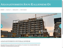 Tablet Screenshot of kallioniemioy.com